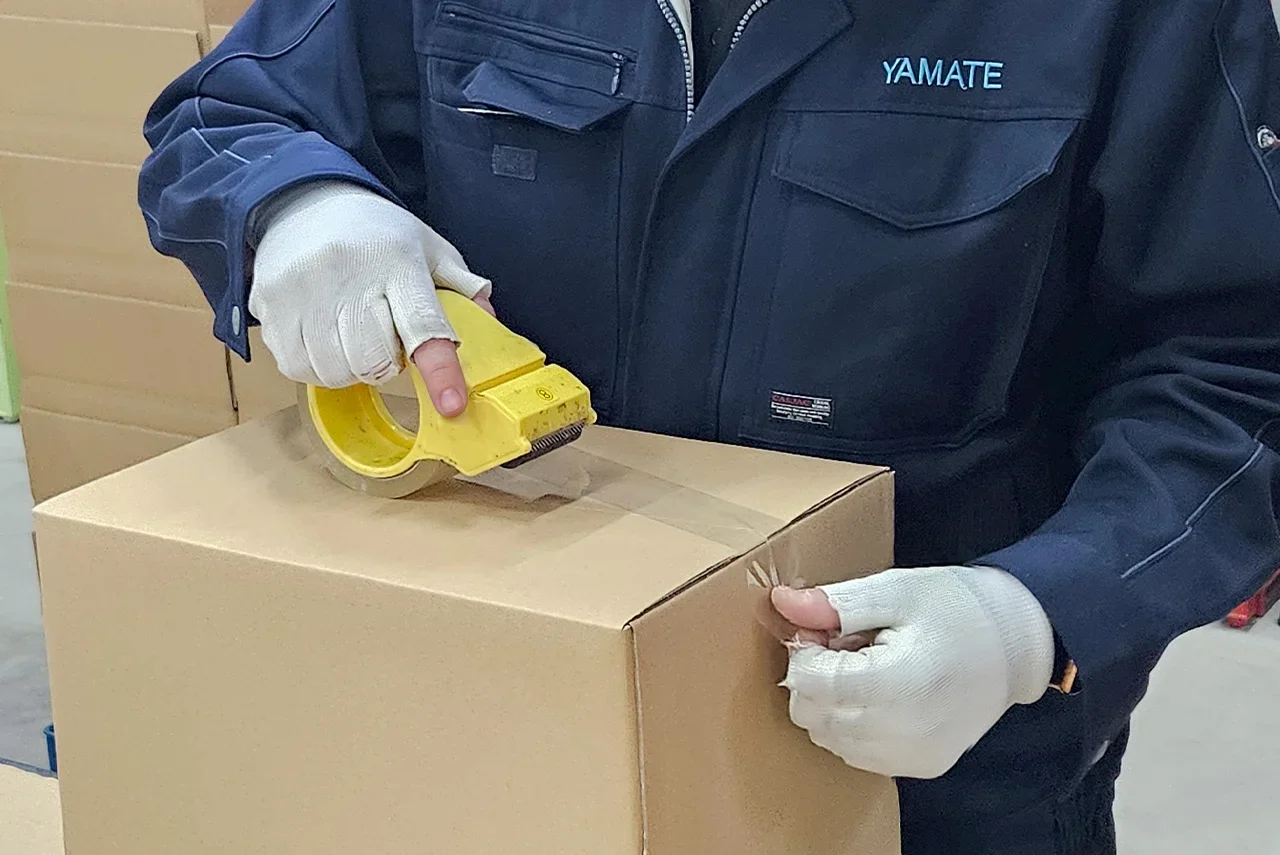 流通加工と配送支援のイメージ